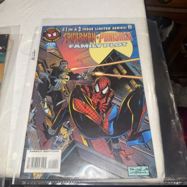 Spider-Man & Punisher Family Plot #1 (Marvel, 1996) M/nm Featuring Punisher