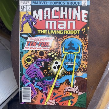 Brand New Machine Man The Living Robot #3  Marvel Comic Books