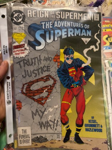 DC Comics, many to choose THE ADVENTURES OF SUPERMAN Pick Your Comic!!! 1993.