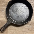 Vintage Unmarked Wagner No. 8 Cast Iron Skillet No Heat Ring
