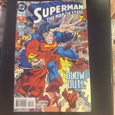 DC Comics Superman The Man of Steel Blow Out! No 27 November 1993