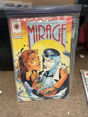 Valiant Comic Books The Second Life of Doctor Mirage Various Issues