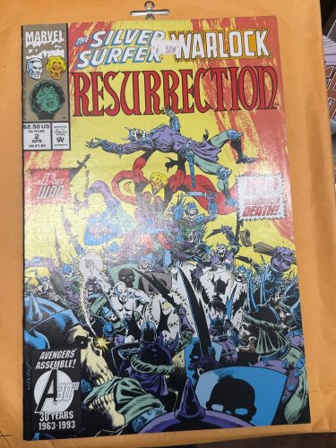 Silver Surfer / Warlock: Resurrection #2 (Marvel Comics April 1993)