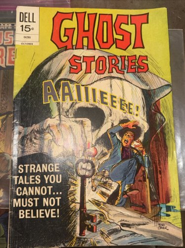 GHOST STORIES #34 (1972) Dell Comics VG+