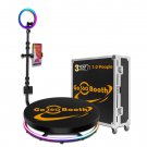 GO360BOOTH 360 Booth X3 32" - Automatic Spin - Flight Case