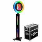 GO360BOOTH A4 iPad Photo Booth-Triangle-APP Controls RGB lights