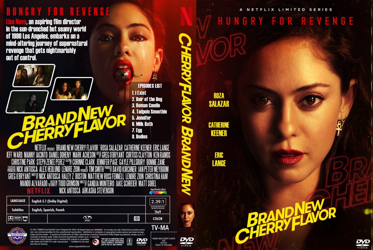 Brand New Cherry Flavor DVD 3 Disc Set
