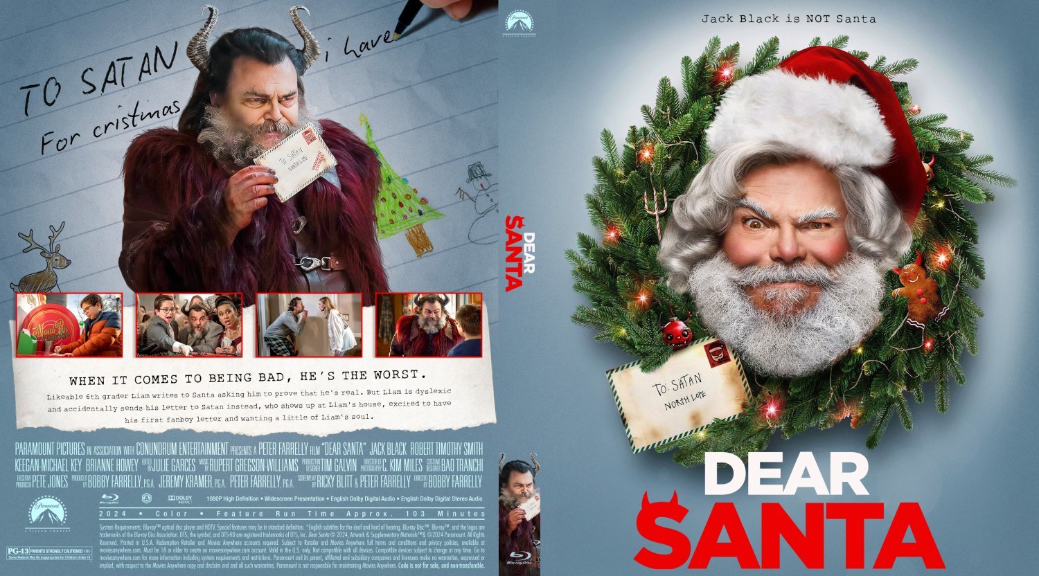 Dear Santa (2024) Blu-ray