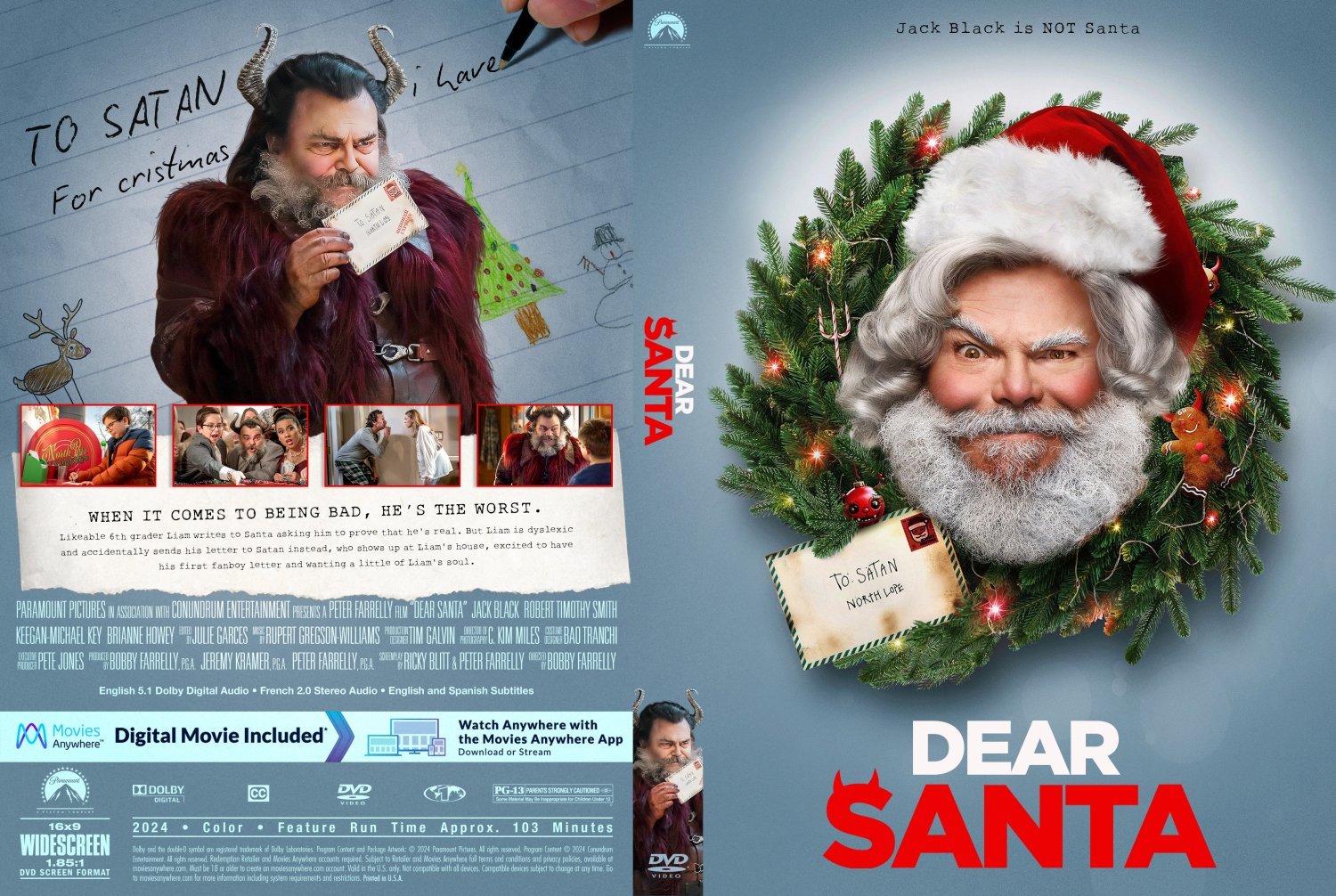 Dear Santa (2024) DVD