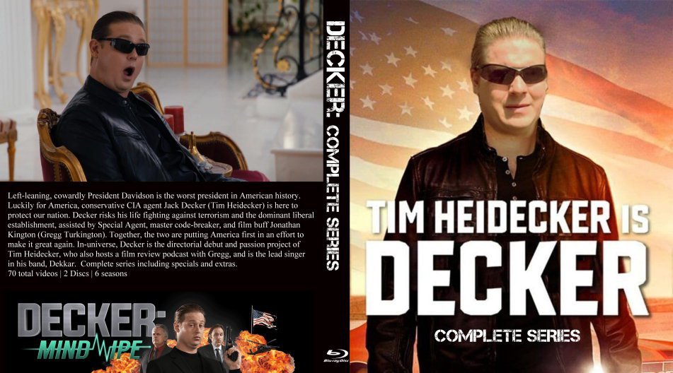 Decker Complete Series (2014-2017) Blu-ray 70 episodes 2 Disc Set