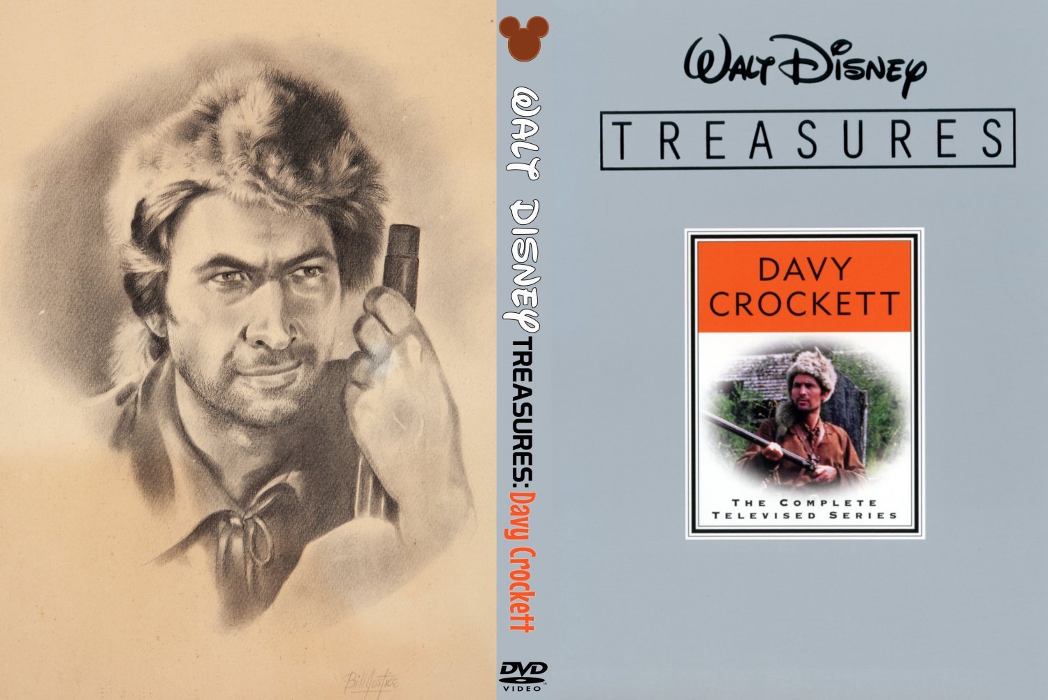 Disney Treasures Davy Crocket DVD