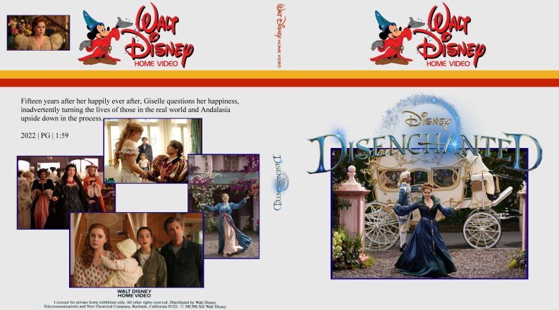 Disney's Disenchanted (2022) Blu-ray