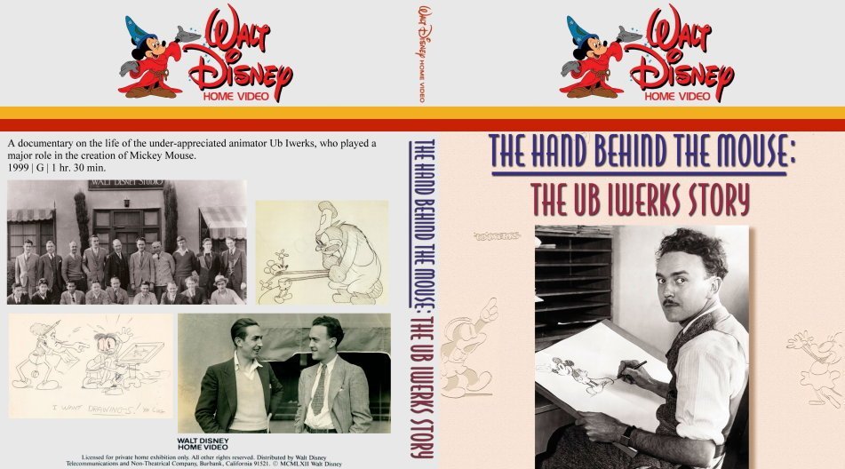 Disney's The Hand Behind the Mouse The Ub Iwerks Story (1999) Blu-ray