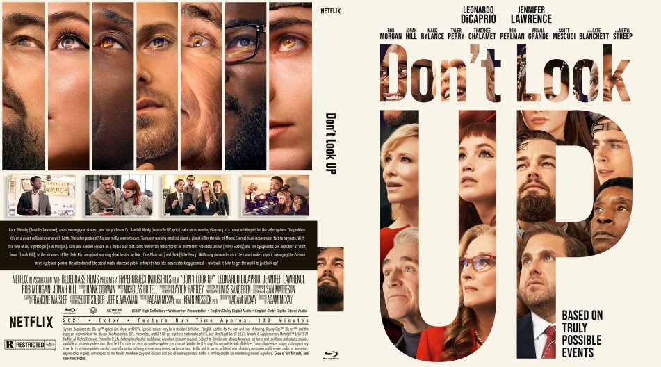 Don't Look Up (2021) Blu-ray