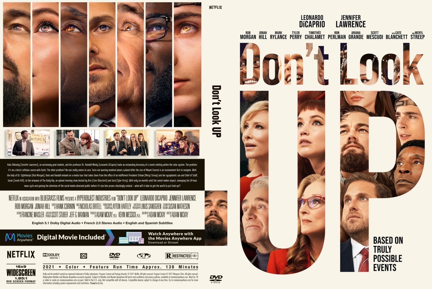 Don't Look Up (2021) DVD
