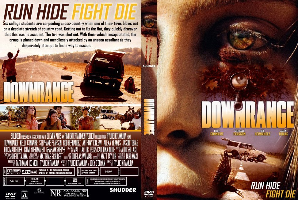 Downrange (2017) DVD