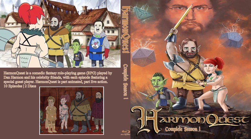 HarmonQuest Complete Series Blu-ray 6 DISC SET