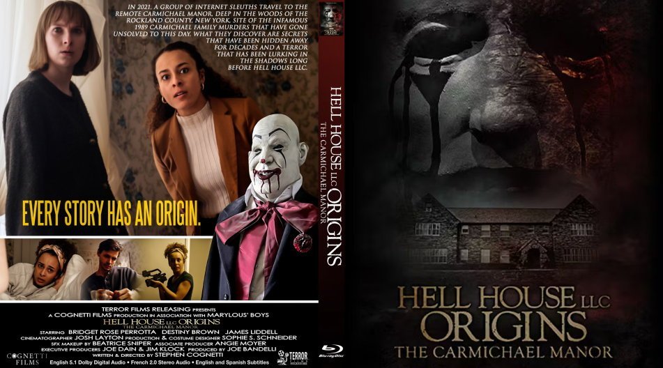 Hell House LLC Origins The Carmichael Manor (2015) Blu-ray