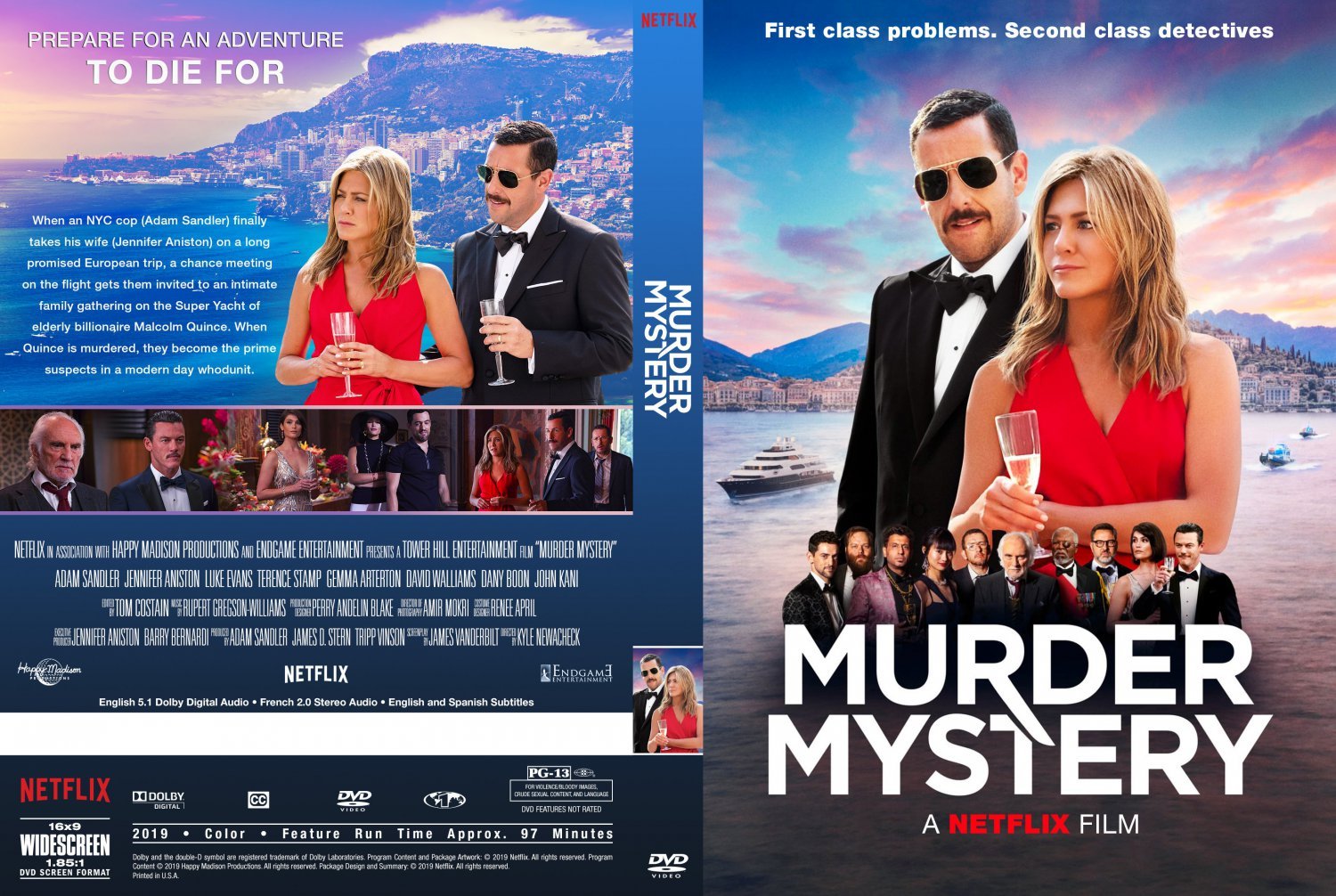 Murder Mystery (2019) DVD