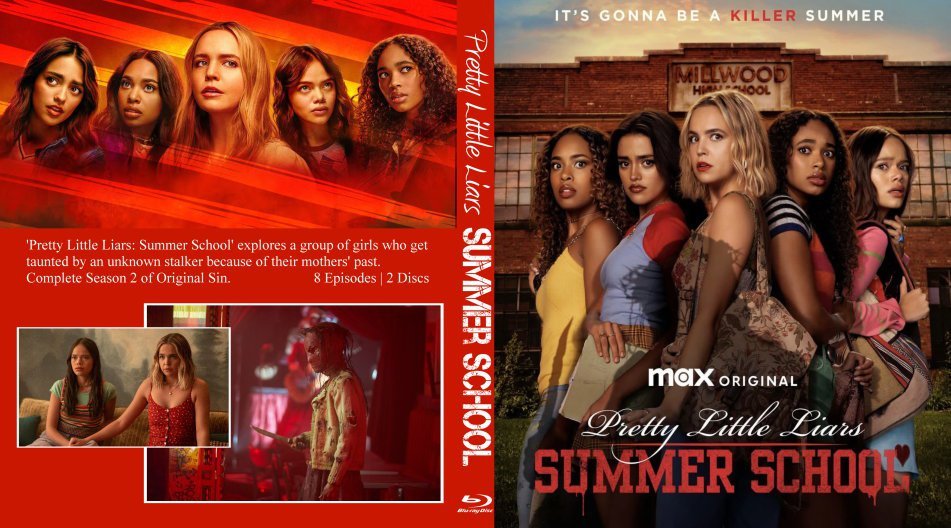 Pretty Little Liars Original Sin Season 2 Summer School Blu-ray 2 Disc Set