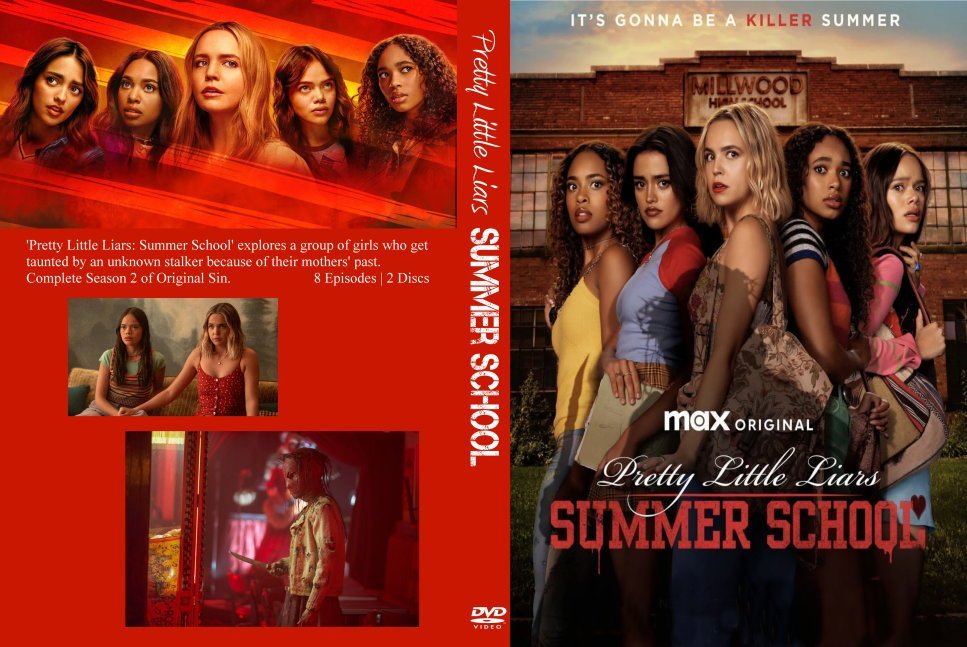 Pretty Little Liars Original Sin Season 2 Summer School DVD 2 Disc Set