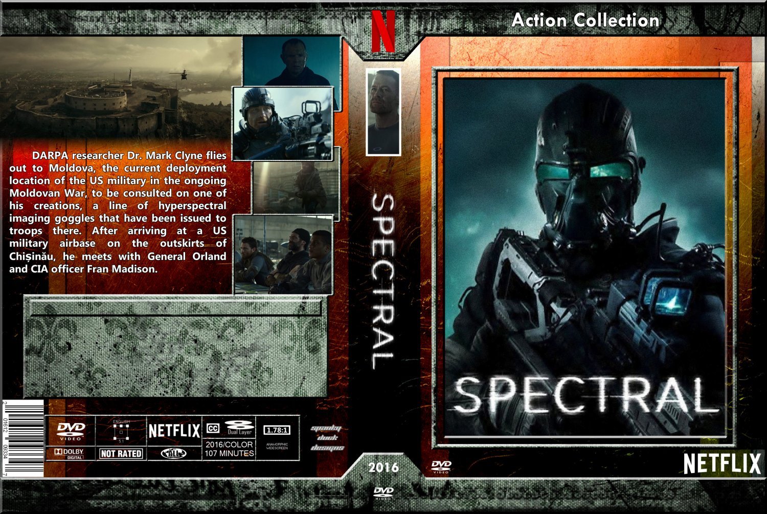Spectral (2016) DVD