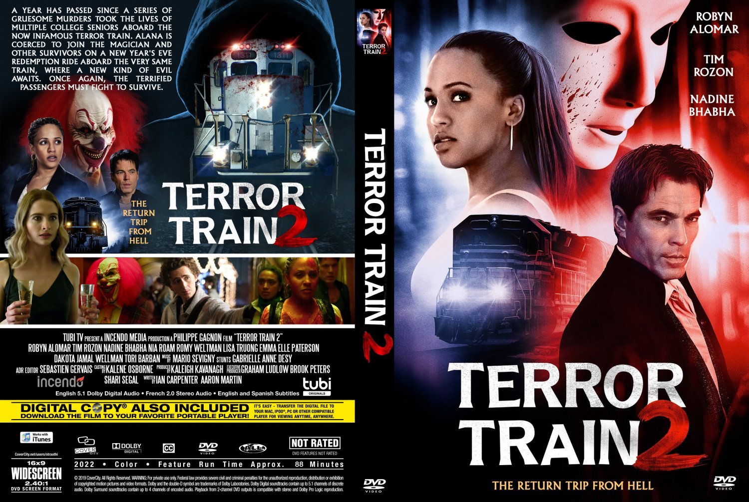 Terror Train 2 (2022) DVD