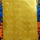Yant Kok Petch gold Sheet Fetish Protect life For a better life Thai Amulet