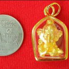 Hindu God Lord Ganesha Pendant Lord Ganesh Elephant Gold color Thai Amulet Hindu God Lord Ganesha Pendant Lord Ganesh Elephant Gold color Thai Amulet