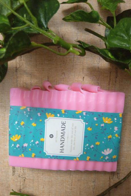 Strawberry soap