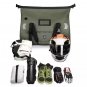 Motorcycle Bag Travel Reflective Safety Bag, MOTOWOLF, Rear Seat Pack 66L, Green