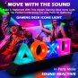 Game Light Voice Control Atmosphere Sign LED Lamp Lights for PS4, PS5, Game Room