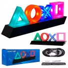 Game Light Voice Control Atmosphere Sign LED Lamp Lights for PS4, PS5, Game Room