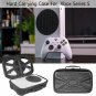 EVA Hard Travel Case for Xbox Series S and 2 Controllers Padded Shockproof Black