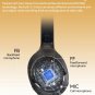 QCY H3 ANC Wireless Headphones over ear Noise Cancellation Bluetooth 5.4 headset, Black