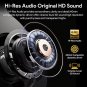 QCY H3 ANC Wireless Headphones over ear Noise Cancellation Bluetooth 5.4 headset, Black