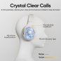 QCY H3 ANC Wireless Headphones over ear Noise Cancellation Bluetooth 5.4 headset, White