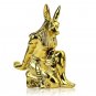 Wine Bottle Holder Wine Rest Statue Figurine Decoration Home Decor, Gold
