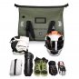 Motorcycle Bag Travel Reflective Safety Bag, MOTOWOLF, Rear Seat Pack 66L, Black