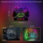 LED Game Zone Neon Sign, RGB Color Changing, App Control, Acrylic Mirror Plate, 14.17x11.42 Inch