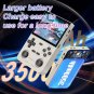 K36 Handheld Game Console 3.5&acirc;�� IPS 64GB Retro 16K Games 20 Plus Emulator, White