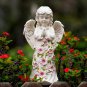 Angel LED Flower Solar Garden Light Statue Outdoor Automatic ON/OFF Waterproof