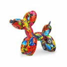 Graffiti Balloon Dog Statue Pop Art Resin Sculpture Modern Home Decor Tattoo Art