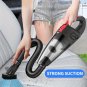 Handheld Car Vacuum Cleaner - Easy to Clean, Pet Hair & Keyboard, Dry/Wet Cleaning