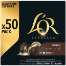 Forza Intensity 9 Nespresso compatible capsules L'OR x50