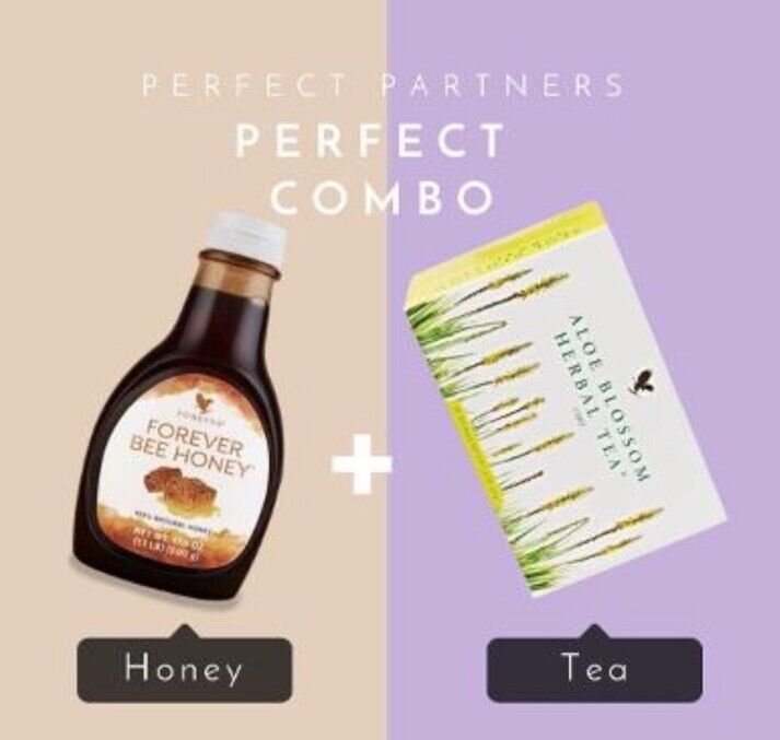 Forever Bee Honey And Aloe Blossom Herbal Tea Pack