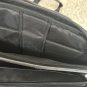 Samsonite Leather Briefcase Laptop Bag Black Attaché Classic