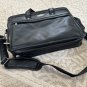 Samsonite Leather Briefcase Laptop Bag Black Attaché Classic