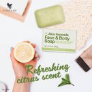 Avocado Face & Body Soap (5 oz ea. bar) by Forever Living .