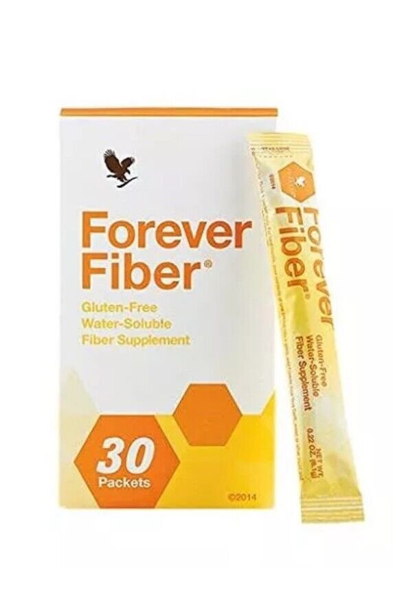 Forever Living FIBER ~ 30 Packets ~ Water-soluble, Gluten-Free